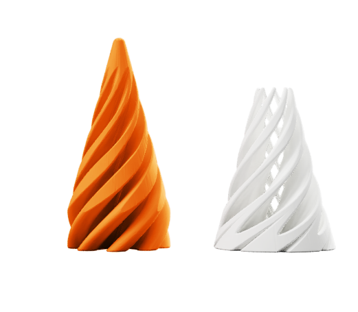 Colorful Spiral Cone Fidget Toy